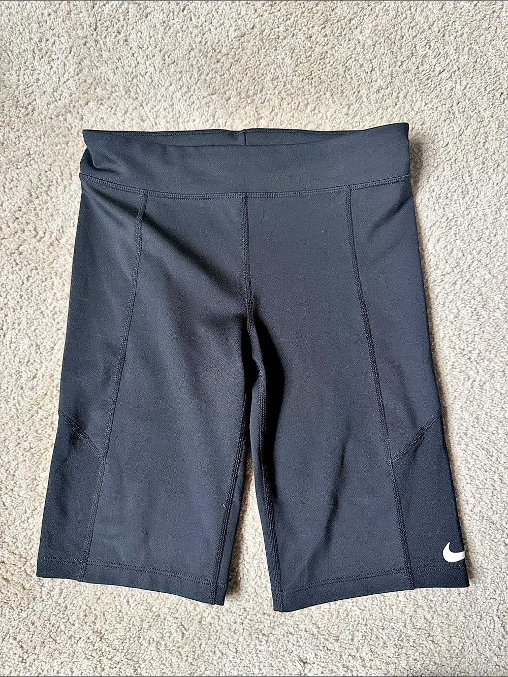 Nike Dri-FIT Athletic Bike Shorts Black Womens